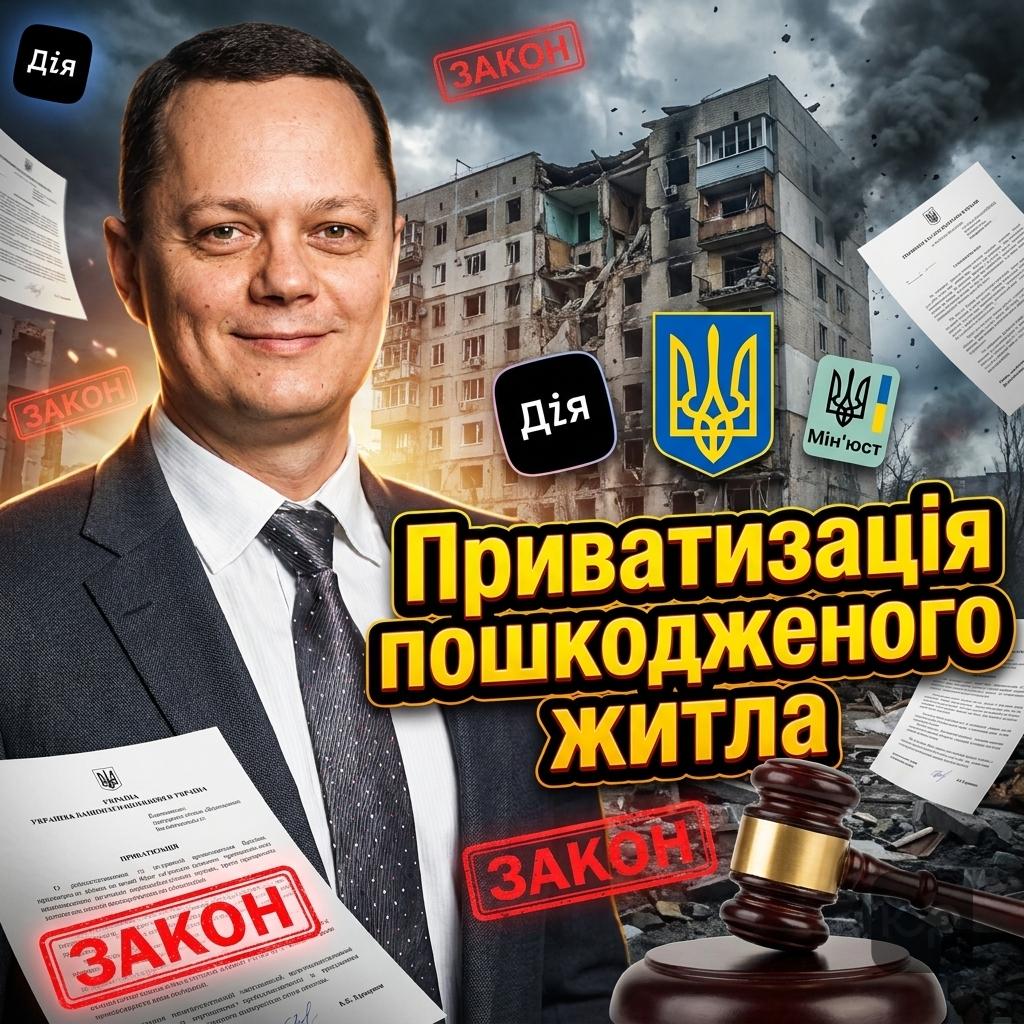 Як приватизувати пошкоджене війною житло