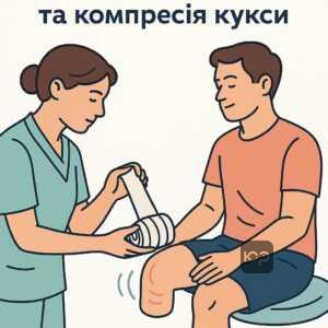 Підготовка кукси до першого протезування: компресійна терапія, гімнастика та масаж для швидкого загоєння і належної форми кукси після ампутації