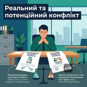 Як відрізнити реальний конфлікт інтересів 172-7 КУпАП від потенційного