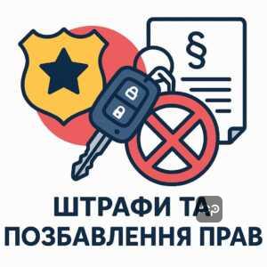 Штрафи та позбавлення прав за керування транспортним засобом у стані сп'яніння відповідно до статті 130 КУпАП України, опис основних санкцій та юридичних наслідків.