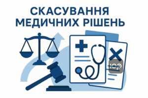 Юридична практика скасування постанов медичних комісій: огляд судових рішень та адміністративне судочинство в Україні