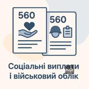 Пояснення двох Постанов 560 в українському законодавстві: соціальні пільги та військовий облік у правовому контексті