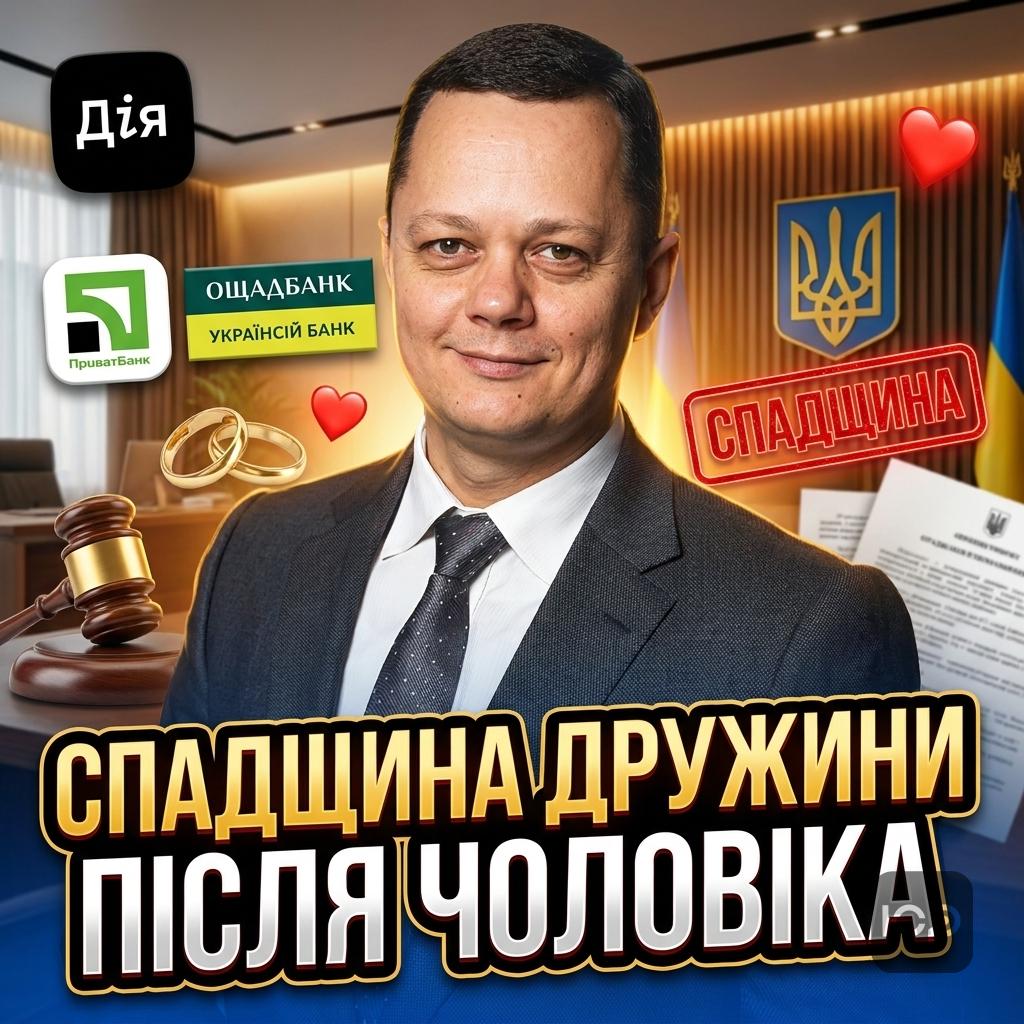 Право дружини на спадщину чоловіка