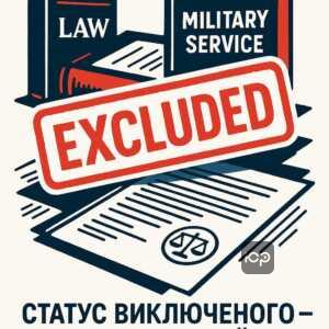 Юридичне значення статусу виключеного військовозобов’язаного за українським законодавством, пояснення різниці між зняттям та виключенням.