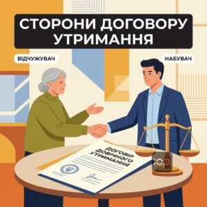 Що таке договір довічного утримання та хто може бути його сторонами