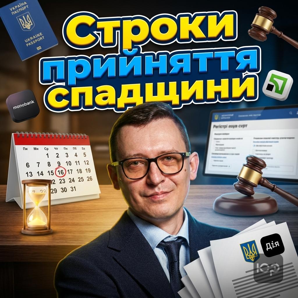 Строки прийняття спадщини та наслідки пропуску