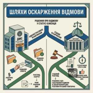 Адміністративне та судове оскарження відмови у статусі біженця