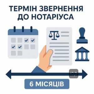 Терміни звернення до нотаріуса в Україні: важливість дотримання шести місяців для прийняття спадщини за законом, а також особливості подання заяви за кордоном та значення повідомлення про заповіт.
