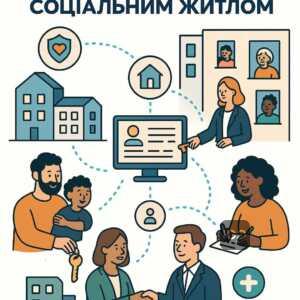 Пояснення процесу користування соціальним житлом за новими правилами через цифрову систему та укладення договорів оренди для соціального захисту.