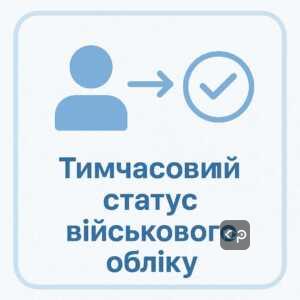 Пояснення тимчасового статусу зняття з військового обліку та процедури повернення до обліку відповідно до українського законодавства