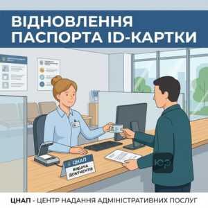 відновлення втраченого паспорта ід картки в україні