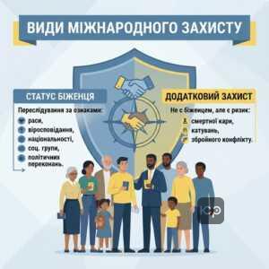 статус біженця в Україні та додатковий захист для іноземців