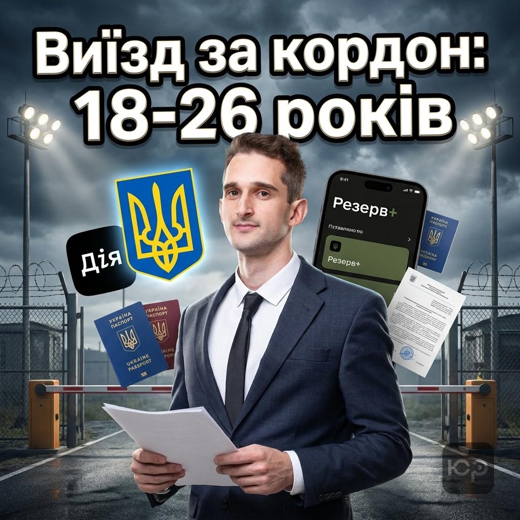 Виїзд за кордон для хлопців 18–26 років: правила та винятки