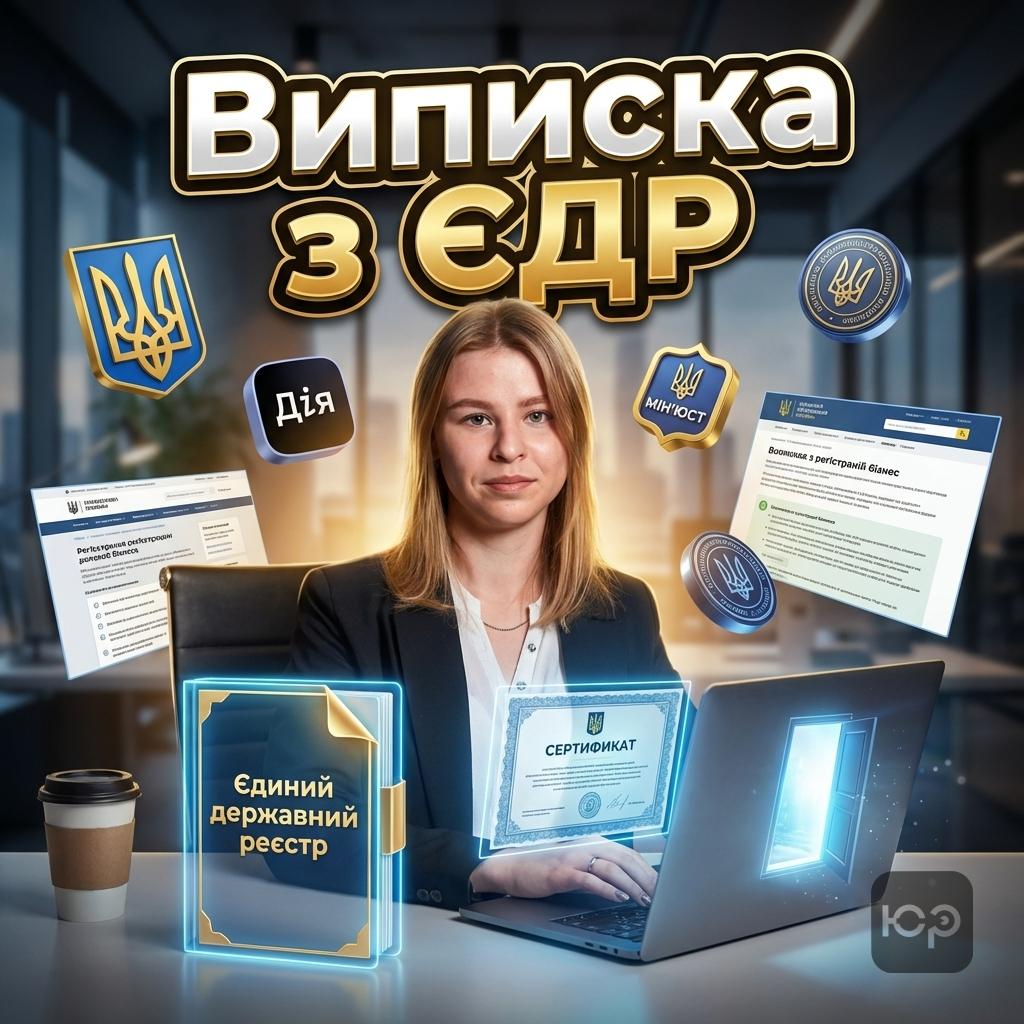 Як отримати виписку з ЄДР підприємцю