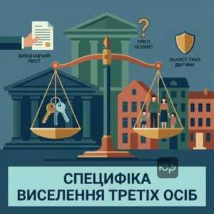 Виселення сімей з дітьми та третіх осіб з квартири