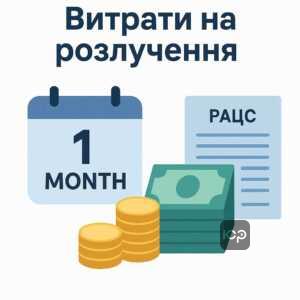 Основні витрати при розлученні через РАЦС: держмито, оформлення заяви та швидкий процес за взаємною згодою, без дітей.