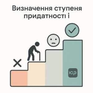 Пояснення як визначається ступінь придатності за пунктами статті 70, що регламентує порушення функцій у пацієнтки з урахуванням клінічних проявів захворювання.