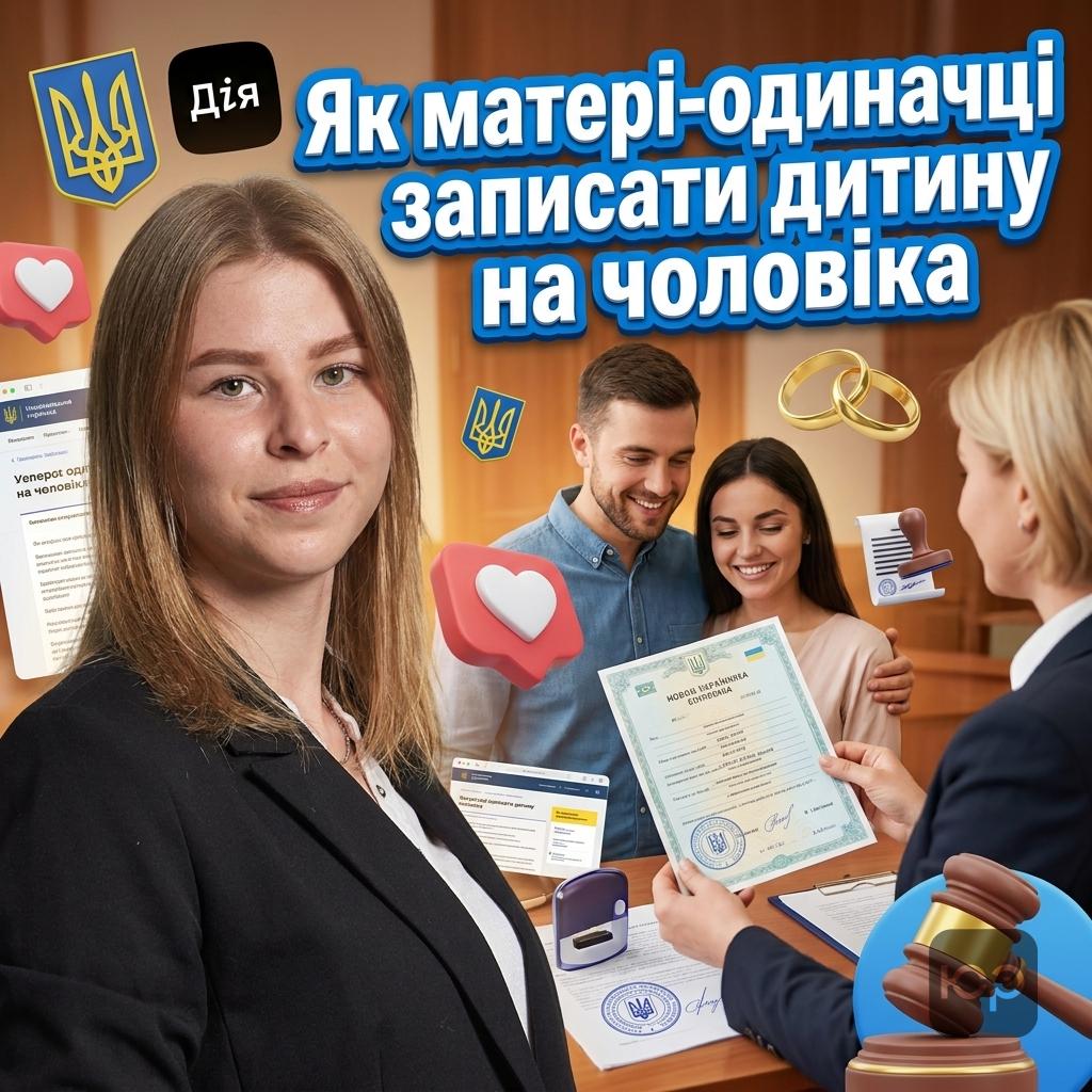 Як оформити батьківство на чоловіка, якщо ви мати-одиначка: покрокова інструкція