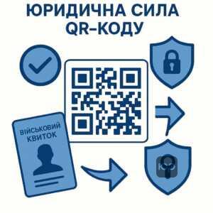 Юридична сила електронного військового квитка з QR-кодом, офіційне визнання цифрового документа і його правова значущість в Україні