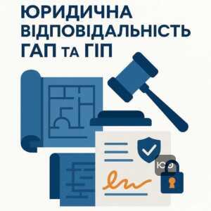 Персональна юридична відповідальність ГАП та ГІП за відповідність проектної документації будівельним нормам і стандартам, цифровий слід у системі ЄДЕССБ, юридична безпека у будівництві.