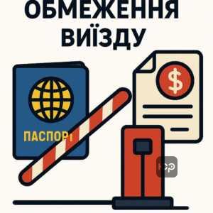Правове обмеження виїзду з України через непогашену заборгованість за законом