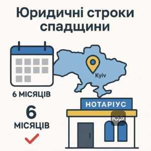 Пояснення юридичних строків та місця відкриття спадщини в Україні, закони Цивільного кодексу та нотаріальна юрисдикція щодо прийняття спадщини.