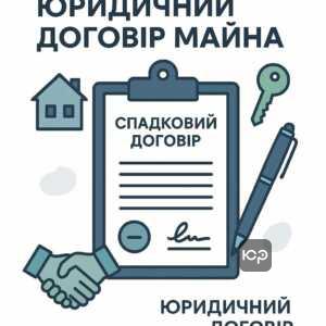 Пояснення про форму спадкового договору: юридичний документ, що регулює передачу майна після смерті згідно з Цивільним кодексом України.