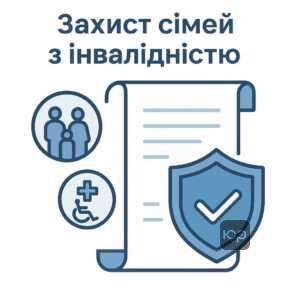 Правові підстави для відстрочки пов'язані із захистом прав сімей з інвалідністю згідно із законодавством України, що гарантує збереження родини та підтримку.