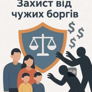 Правові основи відповідальності родичів за кредитні зобов'язання та захист від чужих боргів згідно з українським законодавством.