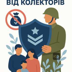 Захист військовослужбовців та їхніх сімей від незаконного впливу колекторів під час воєнного стану, забезпечення фінансових прав та безпеки.
