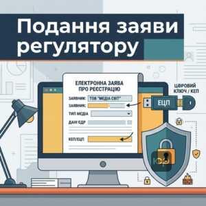 Заява до Національної ради медіа через електронний кабінет