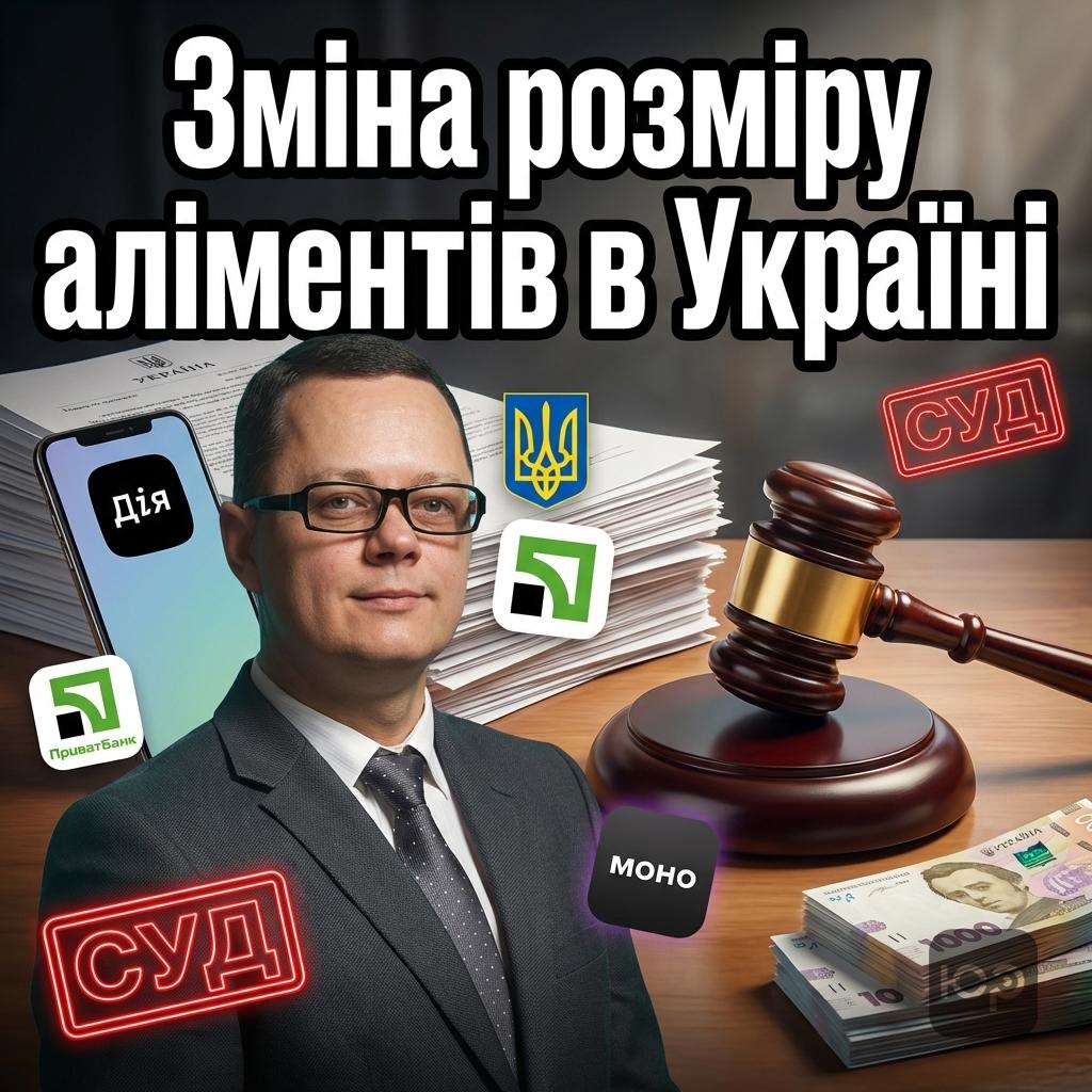 Як змінити розмір аліментів в Україні?