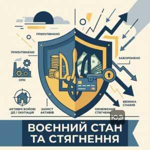 Особливості зупинення виконавчих дій під час воєнного стану в Україні