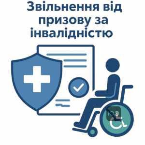 Право громадян з інвалідністю на звільнення від мобілізації за станом здоров'я та оформлення відповідних документів