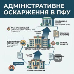 Порядок подання адміністративної скарги на рішення Пенсійного фонду до вищого органу ПФУ
