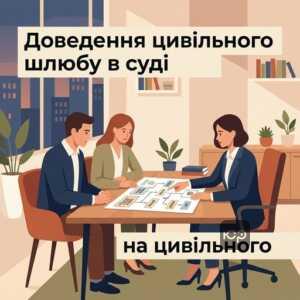 Адвокат встановлення юридичних фактів цивільний шлюб
