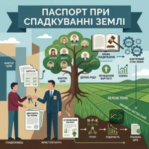 Агрохімічний паспорт при оформленні спадщини на земельну частку пай використання як доказу вартості