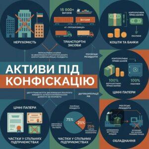 Які російські активи підлягають націоналізації