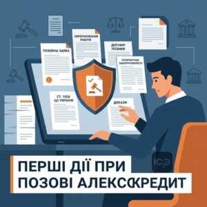 Перші кроки боржника якщо АлексКредит подали до суду для захисту прав