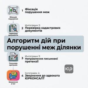 Покроковий алгоритм дій при самовільному захопленні Вашої земельної ділянки сусідами
