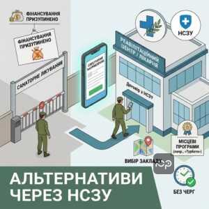 Альтернативи санаторному лікуванню через НСЗУ для УБД