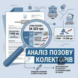 Аналіз позовної заяви ТОВ Коллект Центр щодо стягнення кредитного боргу МФО