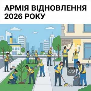 Програма Армія відновлення та громадські роботи для безробітних 2026 року в Україні
