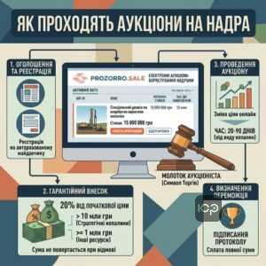 Процес участі в аукціоні Держгеонадр через Прозорро.Продажі спеціальний дозвіл на користування надрами