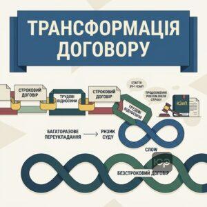 автоматичне продовження трудового договору на невизначений строк