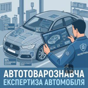 Автотоварознавча експертиза та визначення вартості автомобіля після ДТП