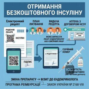 Як отримати безкоштовний інсулін за електронним рецептом лікаря
