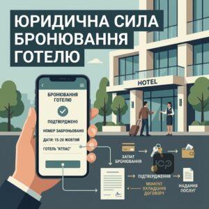 Юридичне значення бронювання номера як укладення договору про надання готельних послуг
