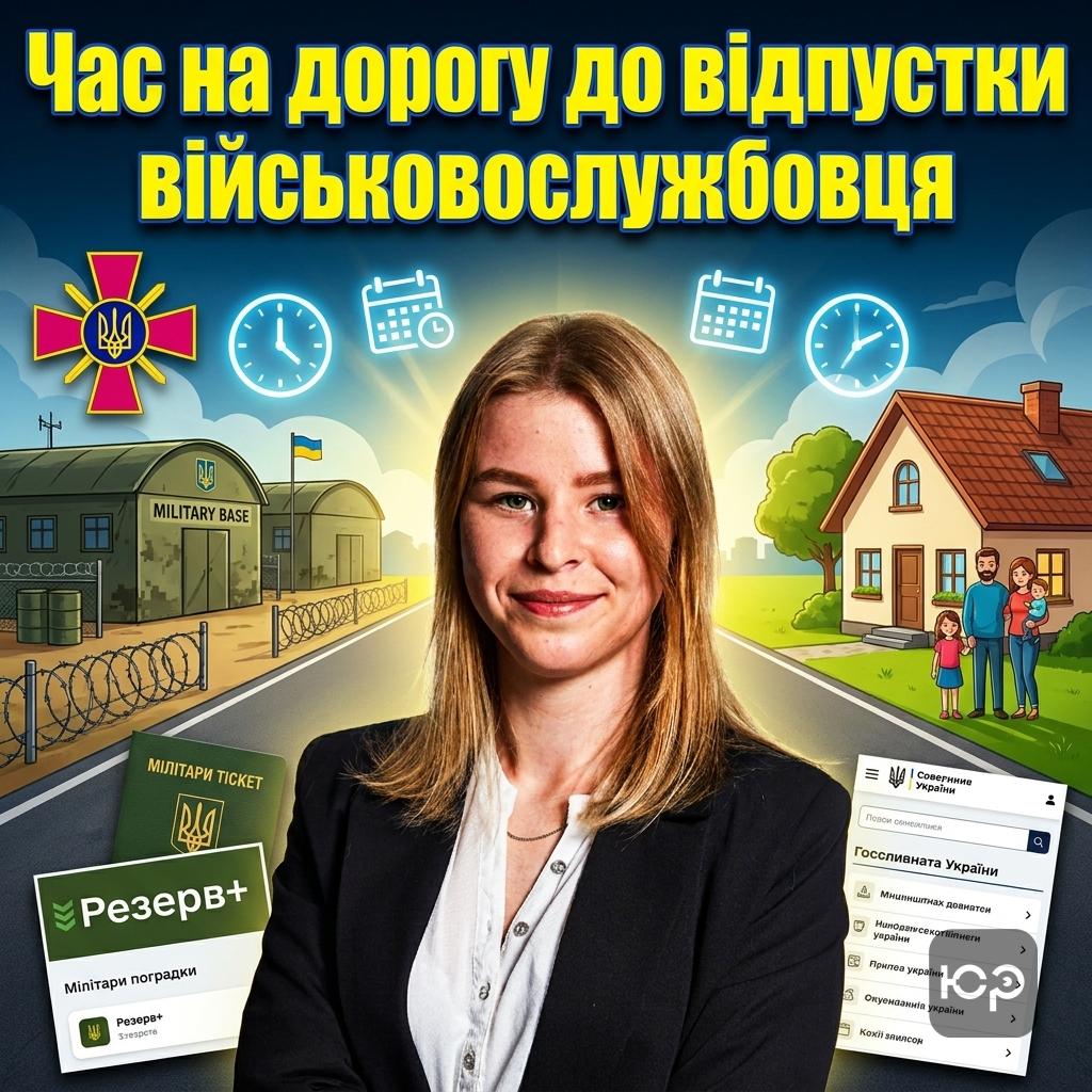 Час на дорогу до відпустки військовослужбовця: як отримати додаткові дні