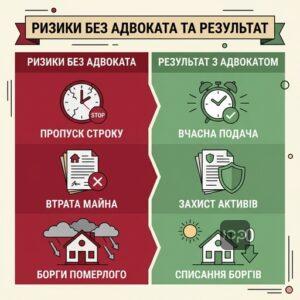Спадковий адвокат в Києві: ризики та переваги